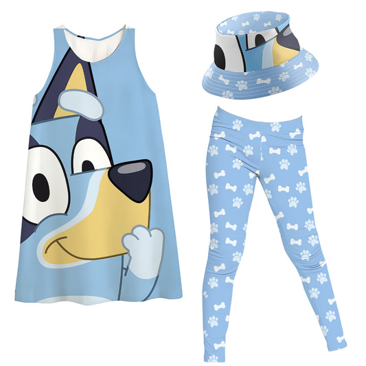 Conjunto Niña Bluey 3