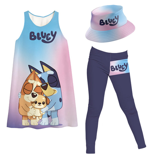 Conjunto Niña Bluey 5