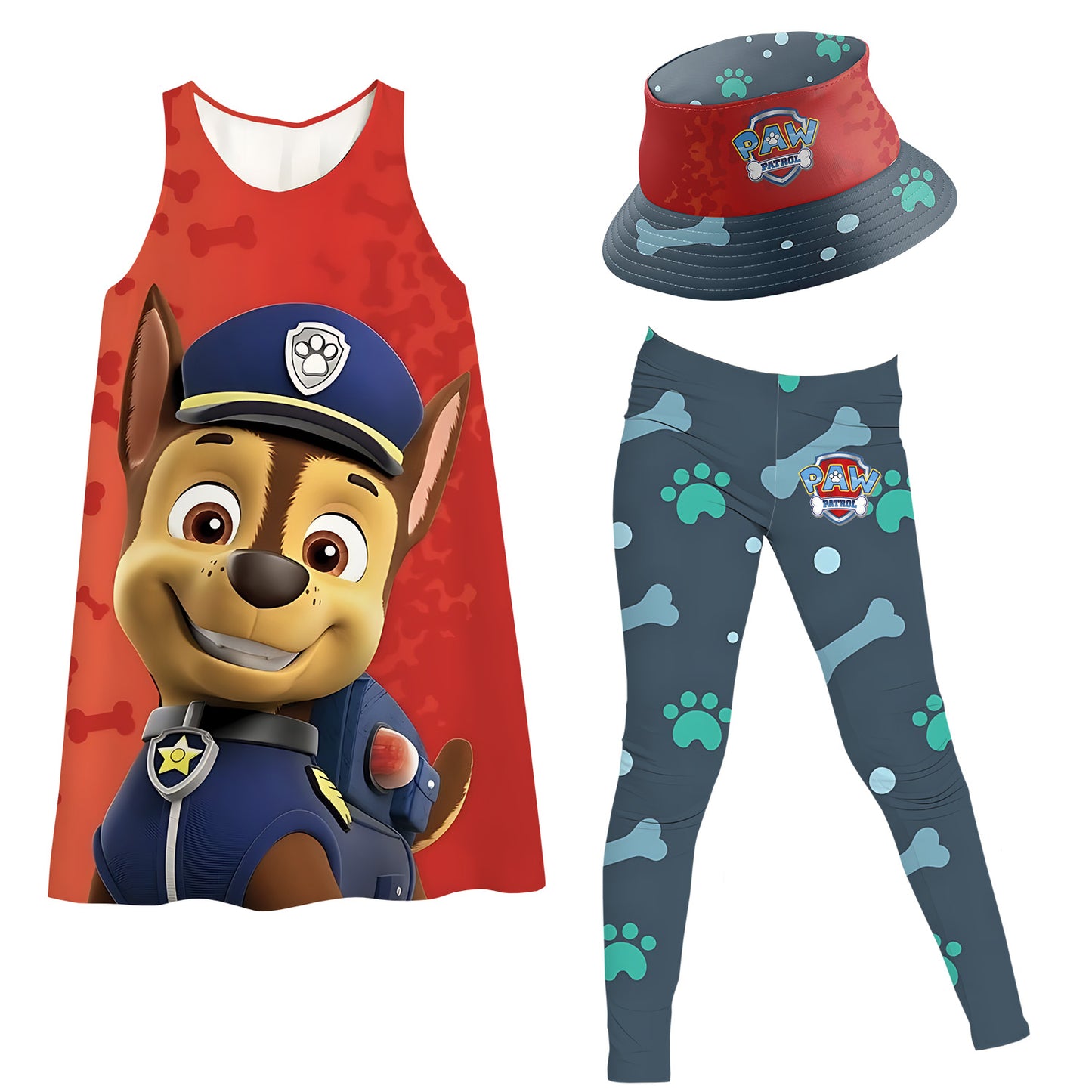 Conjunto Niña Paw Patrol 4