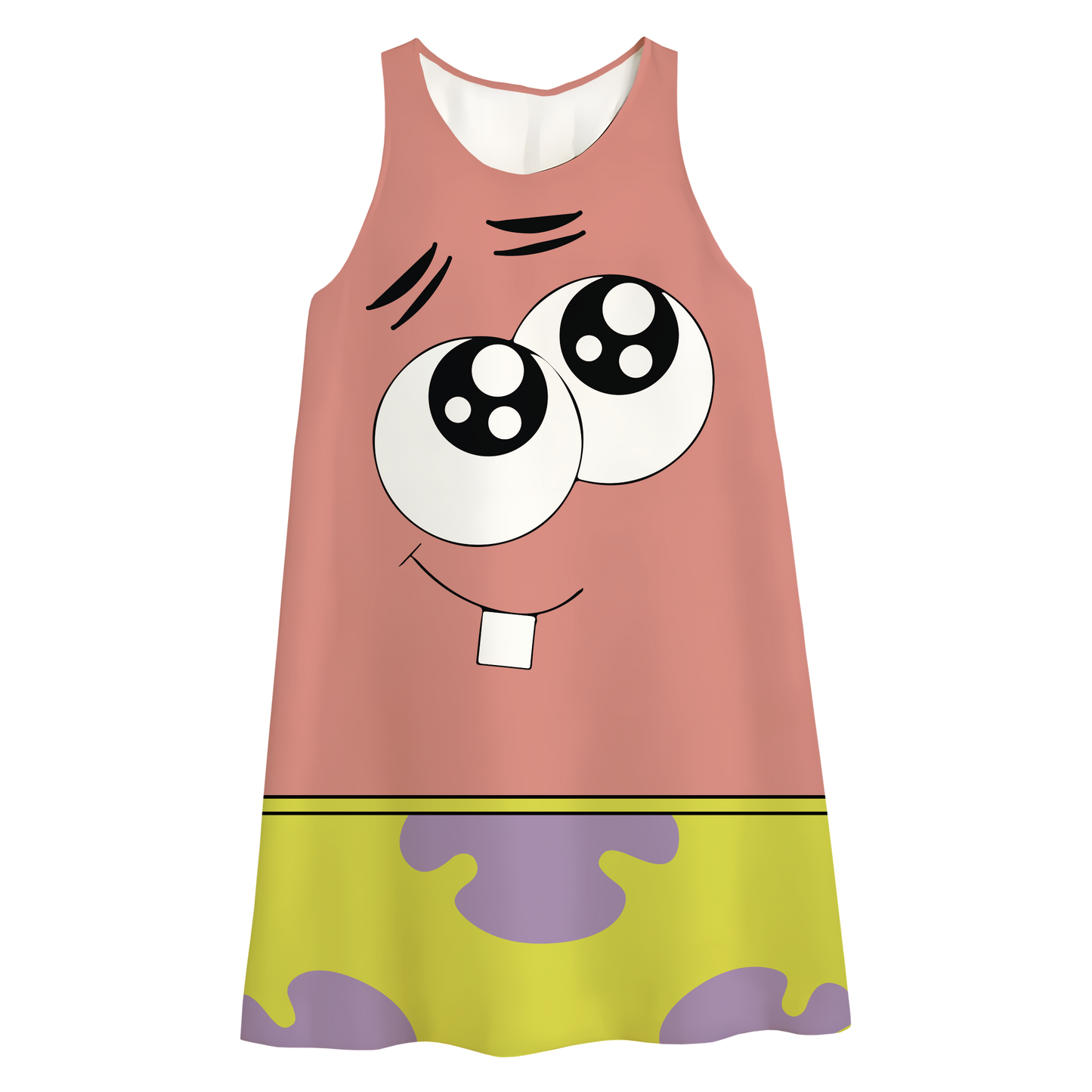 Vestido para niña Bob Esponja 4 con Sombrero