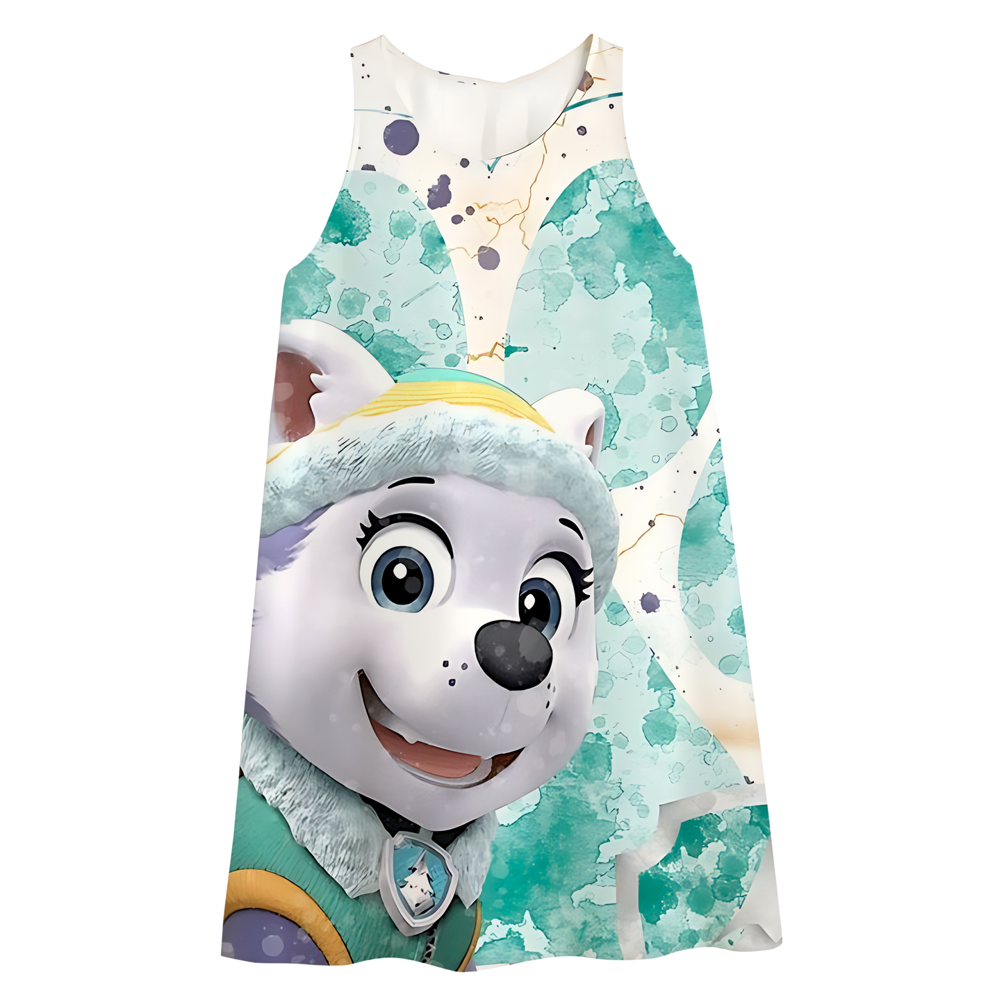 Vestido para niña Paw Patrol 3 con Sombrero