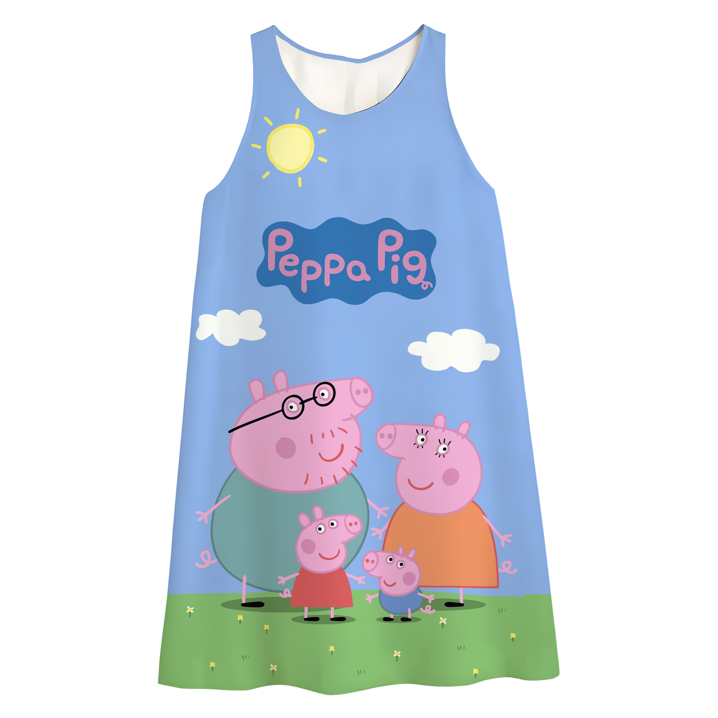 Vestido para niña Vestido Peppa Pig 1 con Sombrero