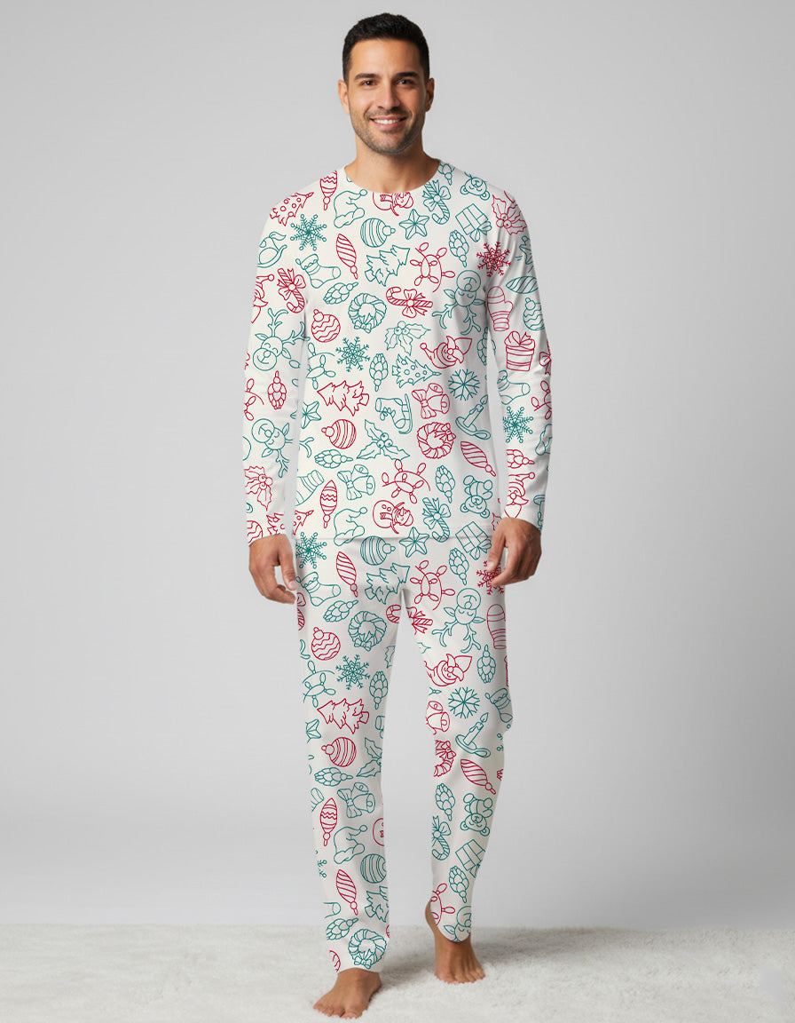 Pijama caballero Acuarela personalizada