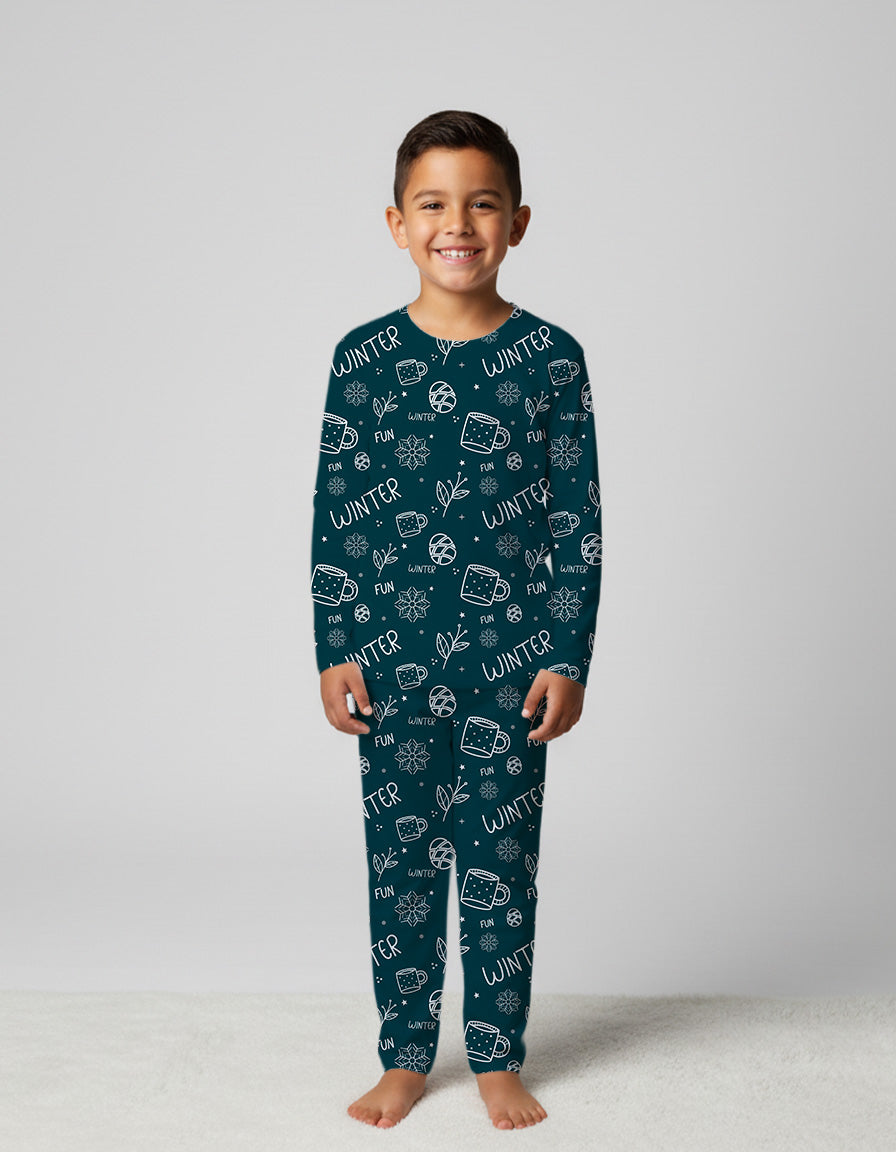 Pijama infantil acuarela personalizada