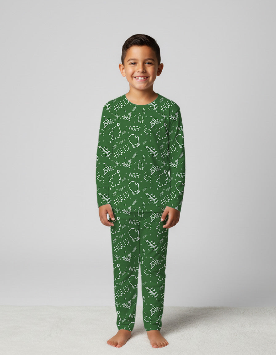 Pijama infantil acuarela personalizada